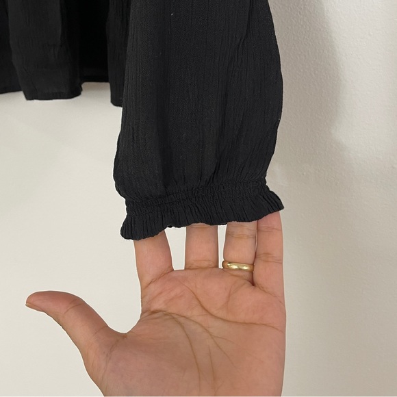 H&M Blouse with Lace Details- Size 10 - Picture 7 of 16